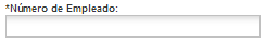 1. Número de empleado